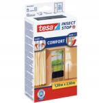 tesa Szúnyogháló Ajtóra Comfort Tépőzáras Ajtóháló 1, 2 x 2, 5M Fekete (55910-00021)