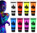  Uv Neon Fényű Arcfestő És Testfestő Festék Készlet 8 Szín Party (UV crayons 6)