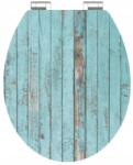 SCHÜTTE Blue Wood Mdf Hg WC-ülőke, lágyan záródó (0054020402)
