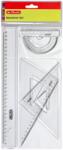 Herlitz Vonalzó-szett 4 részes (08700403) - grapa