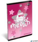 LIZZY Füzet, tűzött, A5, szótár, 32 lap, LIZZYSULI, "Kit tok Stars Purrfect", "31-32 (7500173002) - alter