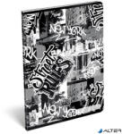 LIZZY Füzet, tűzött, A4, vonalas, 32 lap LIZZYSULI, "Street Rules (7500164004) - alter