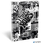 LIZZY Spirálfüzet, A4, vonalas, 70 lap, LIZZYSULI, "Street Rules (7500163001) - alter