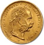 Münze Österreich | 8 Gulden Ferenc József I. | 1892 | UV | aranyérme (10206)