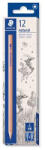 STAEDTLER Grafitceruza, HB, hatszögletű, STAEDTLER "Noris® natural 130 60N (CTS13060N2)