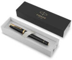 Parker Töltőtoll, arany színű klip, matt fekete színű tolltest, PARKER "Royal Urban Twist (CICPUT02)