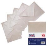 PUKKA PAD Boríték, C5, enyvezett, PUKKA PAD "Fresh White", elefántcsont fehér (CPUP9068)
