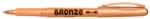 Centropen Alkoholos filc, OHP, 1, 5-3 mm, CENTROPEN 2690, bronz (AFC2690B)