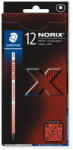 STAEDTLER Grafitceruza, HB, STAEDTLER "Norix® 181", piros (181 HB-24) - mystock