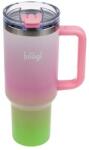 Baagl B-Cup szívószálas termo pohár - Strawberry Matcha (A-36222)