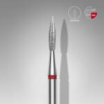 2M Beauty Capat freza diamant Staleks Expert flacara fina 2.3 mm - 450