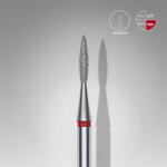 2M Beauty Capat freza diamant Staleks Expert flacara fina 1.6 mm - 449