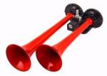 SEGER Légkürt Piros 24V 1 szólamú 125dB 96mm x 103mm x 380mm (80AH2400) (80AH2400)