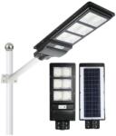 Flippy Lampa solara stradala Flippy, cu telecomanda, senzor de miscare si lumina, suport prindere, 135 LED-uri, IP65, ABS, 8AH, 100W, temperatura culoare 6500K, 48.5x22x6.8 cm, autonomie 10-12 ore, negru (12