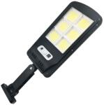 Flippy Lampa Solara De Exterior LED Flippy, 36 cm x 11.5 cm, 2880 Lumeni 120 COB LED 24 W - echivalent 192 W bec incadescent, IP65, Senzor de Miscare, Senzor de Lumina, 6 Grile, Alb Rece (124105)