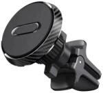 Flippy Suport Auto Magnetic Flippy 360 grade cu prindere de grila de aerisire, 50 mm, Ajustabil, 4 Magneti incorporati, Negru (123341)