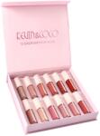 Flippy Set 12 rujuri mate, rezistente la transfer, Kevin&Coco, 1.85 ml, Cutie Roz (122823)