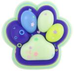 Flippy Jucarie Antistres Squishy, Flippy, cu Revenire Lenta, Squeeze Toys, Model Cat Paw, 12.5x10.5 cm, 220g, +3 Ani, din TPR, Model 6, Multicolor (136495)