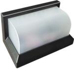 Flippy Aplica Solara De Exterior LED Flippy, 13.5 cm x 8 cm, 150 Lumeni 60 LED 18W, IP65, 3 trepte de lumina, Senzor de Lumina, FORMA ARC, Alb Rece (124055)
