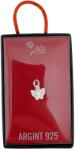 Jolie Silver Pandativ din Argint 925, Jolie Silver, pentru Dama, Model Fluturas Minizirconii, 0.7 g, Design Fin si Elegant, Argintiu (126065)