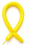 Flippy Baloane de Modelaj, Flippy, Set 50 bucati, Model Standard, din Latex, 30 x 1.5 cm, 1.8 g per unitate, pana la 150 cm, Galben (162094)