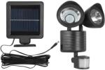 Flippy Lampa solara de tip decoratiune pentru gradina, Flippy, model felinar dublu cu senzor de miscare, alb rece (123889)