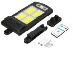 Flippy Lampa Solara De Exterior LED Flippy, 23 cm x 11.5 cm, 3072 Lumeni 128 COB LED 25.6 W - echivalent 205 W bec incadescent, IP65, Senzor de Miscare, Senzor de Lumina, 4 Grile, Alb Rece (124103)
