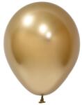 Flippy Set 12 Baloane, Flippy, din Latex Chrome, 13 cm, Auriu (162079)