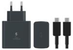 Flippy Incarcator Super Fast Charge, Flippy, Adaptor Fast Charge 45W, 5A, PD 3.0, Cablu 1m, Incarcator Fast Charge USB Type-C, Negru (136175)