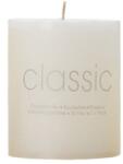 Flippy Lumanare Decorativa, Flippy, din Parafina, Cilindrica, Fara Fum si Fara Parfum, 7 x 7 cm, 260 g, Ardere 36h, Ivory Alb (134140)