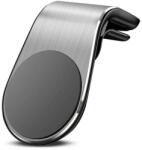 Flippy Suport de Telefon, Flippy, pentru Ventilatie, din ABS si Magnet, 3.8 x 3.7 x 6.2 cm, Universala, Argintiu (133412)