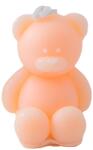 Flippy Lumanare Parfumata, Flippy, Model Ursulet, Portocalie, Aroma de Piersica, 5.5x3.6x4 cm (133964)