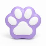 Flippy Jucarie Antistres Squishy, Flippy, Revenire Lenta, Model Labuta de Pisica, Squishy, BIG 12.5 x 10.5 cm, 220 g, Model 12, Mov Alb (136068)