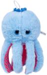 Flippy Jucarie Moale de Plus Italian Brainrot, Flippy, cu Agatatoare, Model Blueberrini Octopussini, Jucarie Moale pentru Copii, 13 x 22 cm, Albastru/Roz (161733)