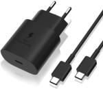 Flippy Incarcator Universal 25 W USB-C + Cablu Type-C, Flippy, Negru (122401)