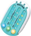 Flippy Jucarie Interactiva, Flippy, Tip Jocuri Ritmice, +3 Ani, din ABS, 8 Niveluri de Joc, 9.5 x 2.5 x 13.6 cm, Albastru (133609)