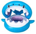 Flippy Colac de inot gonflabil pentru copii, Albastru, Model Rechin, 90 cm, Flippy (116245)