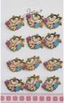 Jolie Set 12 Brose Flippy Martisor Castelul din Povesti (134003)