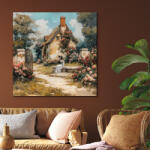 DUBLEZ Tablou artistic original - Vintage Garden