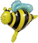 Flippy Balon din Folie Metalizata, Flippy, Mini Figurine, Model Albinuță, 36x42cm, Ambalaj Individual, Pai Inclus, Umflare cu Aer sau Heliu, Multicolor (127415)