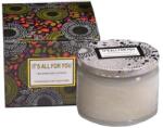 Flippy Lumanare Parfumata, Flippy, Model Borcan, Alb, Aroma de Flori albe (134513)