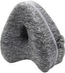 Flippy Perna Ortopedica pentru Picioare, Flippy, Multifunctionala, Confortabilă, in Forma de Inima, Spuma cu Memorie, Curea Anti-cadere, 25x23x13 cm, Gri (128752)
