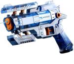 Flippy Pistol Manual cu Apa, Flippy, Jucarie Pistol cu Apa Sigur Pentru Copii, Design Nou S-Shooter Atractiv, 23 x 14.5 cm, Albastru Transparent (137249)