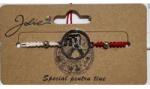 Jolie Martisor bratara zodiac, Jolie, 5x9 cm, Balanta (124036)