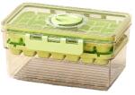 Flippy Forma de Gheata, Flippy, Doua Straturi, Inchidere Etans, din PP+PET, 19 x 12 x 9.5 cm, Verde (133679)