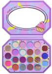 Flippy Paleta de Machiaj, KEVIN & COCO, Violet Ice Cream, Fard de Pleoape, 22 culori, 19 x 13.7 x 1.3 cm (126677)