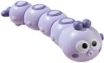 Flippy Jucarie mecanica pentru copii Flippy, omida haioasa, cu cheita, distractiva, se taraste, se misca, 15 x 4 cm, mov (125470)
