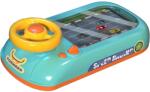Flippy Joc Simulator de Condus, Flippy, 3-6 Ani, Volan Interactiv, Efecte Sonore, din ABS, USB Inclus, Verde (164631)