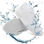 Flippy Husa Incaltaminte, Flippy, Impermeabila, Antiderapanta, din Latex, 13 x 13 x 2 cm, Marime M 34-40 cm, Alb (135683)