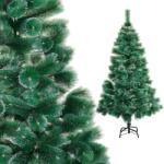 Flippy Brad artificial de Craciun tip pin nins, pentru interior/exterior, inaltime 180 cm, Flippy, verde, suport metalic inclus (106768)